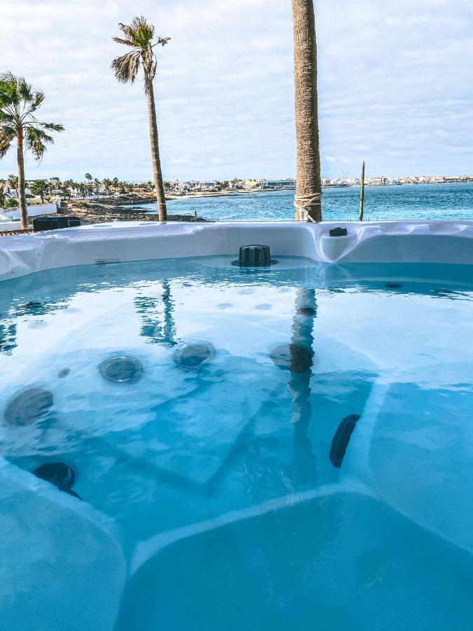 Villa Los Flamencos By Veaco- Beachfront & Pool Corralejo Exteriér fotografie