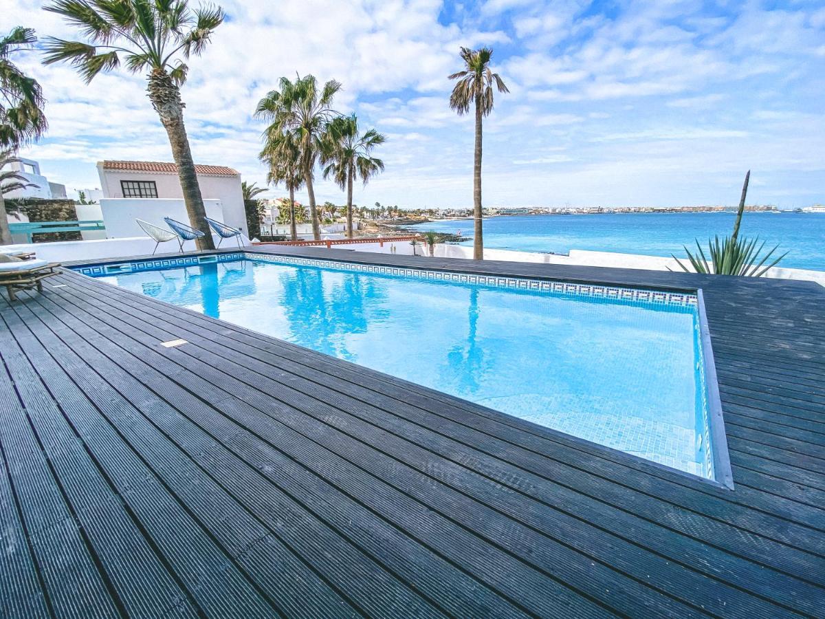 Villa Los Flamencos By Veaco- Beachfront & Pool Corralejo Exteriér fotografie